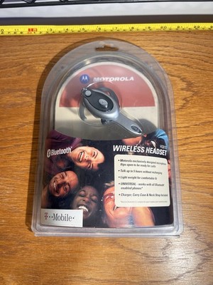 SEALED Motorola HS810 Wireless Headset (T Mobile) Bluetooth Handsfree Device