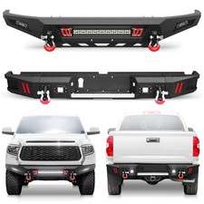 For 2014-2021 Toyota Tundra Off-road Front Or Rear Bumper Wwinch Plate D-rings