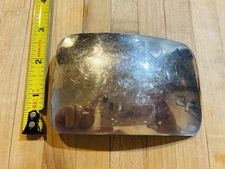 Vintage Plain Belt Buckle Nickel Silver