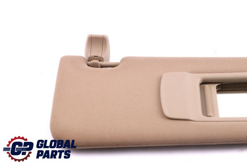 BMW 5 Series 2 E60 E61 Right O/S Illuminated Sun Visor Mirror Beige 7069754 - Picture 5 of 12