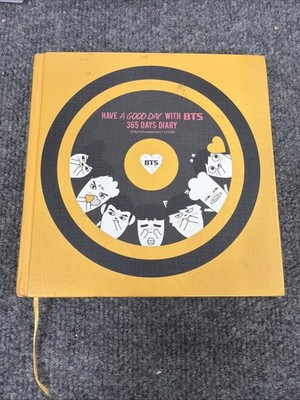 Have a good day with BTS 365 day diary - SOME PAGES ARE USED