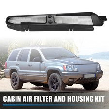 New Cabin Filter Air Filter Complete Kit For 99-10 Jeep Grand Cherokee 82208300