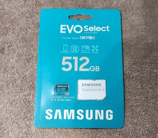 SAMSUNG EVO Select Micro SD-Memory-Card  Adapter  512GB 