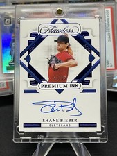 2022 Flawless Shane Beiber Premium Ink On Card Auto /15