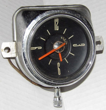 1949-50 Ford Dash Clock Analog Vintage George Borg Company Untested