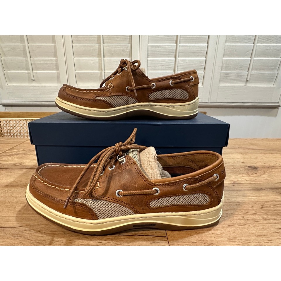 Sebago Clovehitch II FGL Waxed Loafers - Brown Cinnamon Leather Slip-On Shoes (Size 11) - View #3