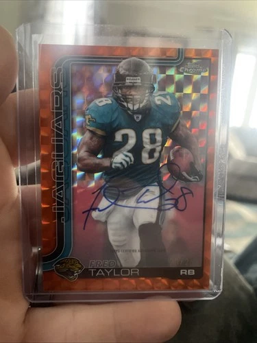 2025 Topps Chrome Fred Taylor Base (RAW)
