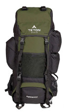 TETON Sports Explorer 4000 Hiking Backpack 65L Padded Lumbar Internal Frame