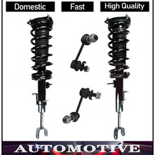 Front Struts With Sway Bar For 2003 2004 2005 2006 2007 Infiniti G35 3.5L Coupe_