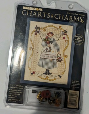 Dimensions Charts & Charms GOOD MEASURE Cross Stitch Kit Anne McKinney 72302 NIP