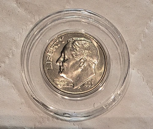 1996 W WEST POINT Roosevelt Dime ~ Choice BU MS Clad Dime ~ 10c Coin Collectible