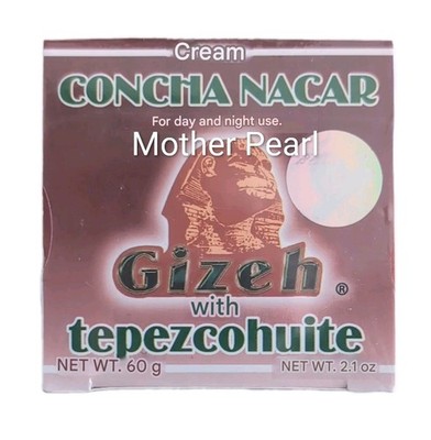 GIZEH CREMA DE Y CONCHA NACAR 60g MOTHER OF PEARL WITH TEPEZ 