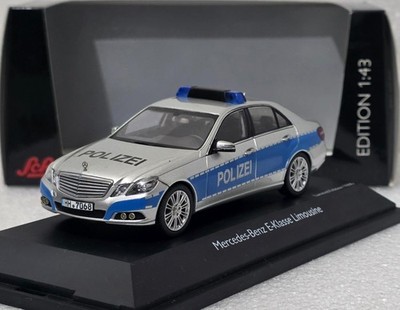 Mercedes E-Klasse (W212) Limousine 2009 German Polizei 1:43 Schcuo 450732700