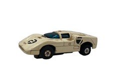 Vintage AURORA Thunderjet 500 TJET AFX 1 WHITE CHAPARRAL 2F For Parts