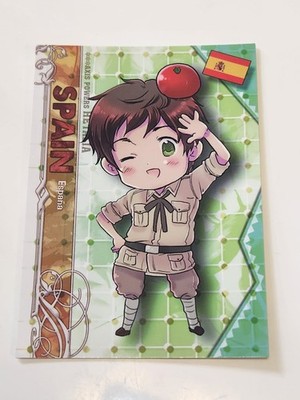 Hetalia Axis Powers APH Frontier Works 2008 1st Edition Card no. 15 Spain