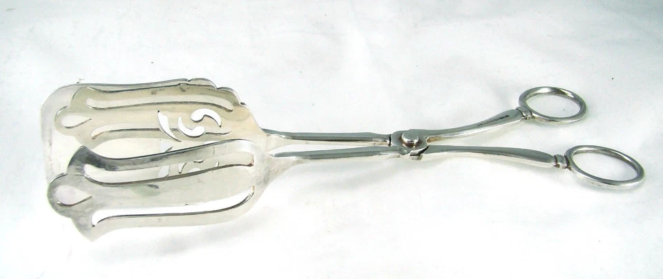 Pinze Per Sandwich In EPNS Silverplate Sheffield - Immagine 2 di 4