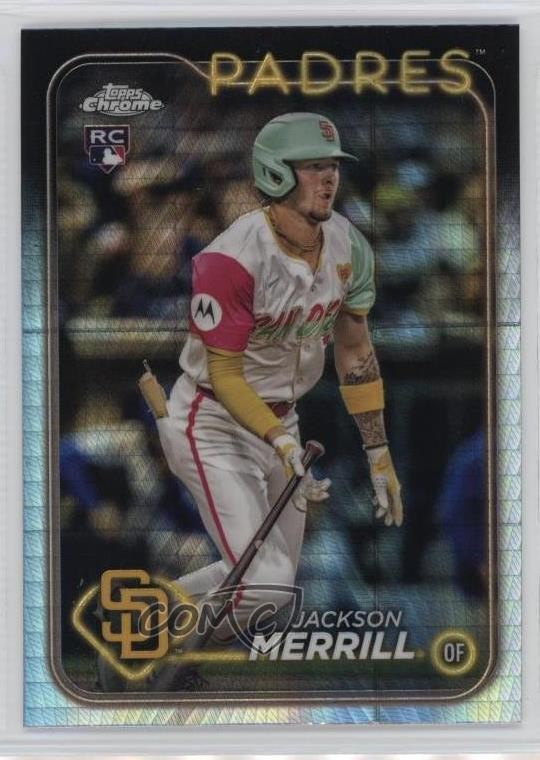2024 Topps Chrome Update Prism Refractor Jackson Merrill #USC153 Rookie RC y6t