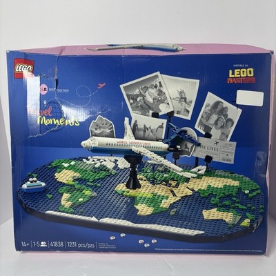 LEGO Travel Moments 41838 Build Together LEGO Masters Set 1231 pcs Open Box New