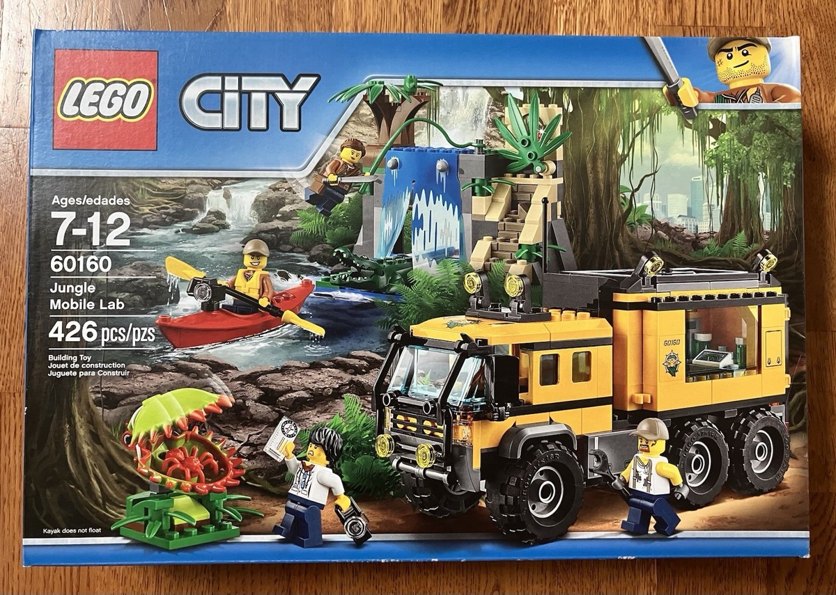 LEGO CITY: Jungle Mobile Lab (60160) New in Sealed Box