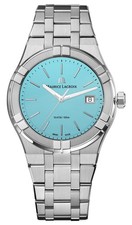 Maurice Lacroix AIKON Colori Acciaio Blu Quadrante Data Orologio da Uomo