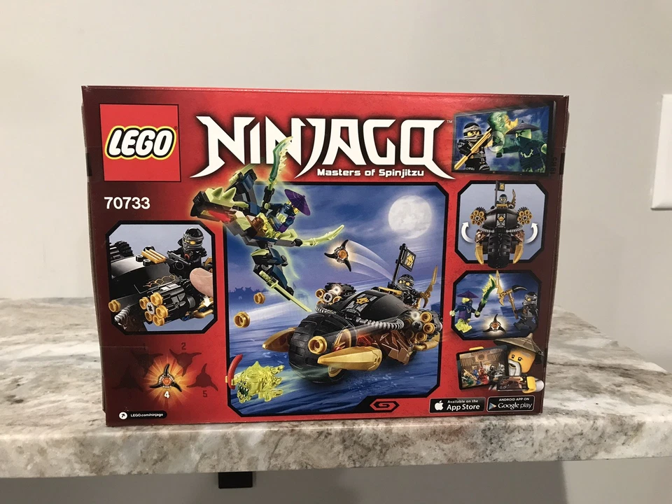 LEGO NINJAGO 70733 - BICICLETA BLÁSTER. NUEVO, CAJA SELLADA. RETIRADO Foto 2 de 4