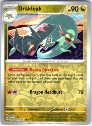 Drakloak 129/167 Twilight Masquerade Common Reverse Holo