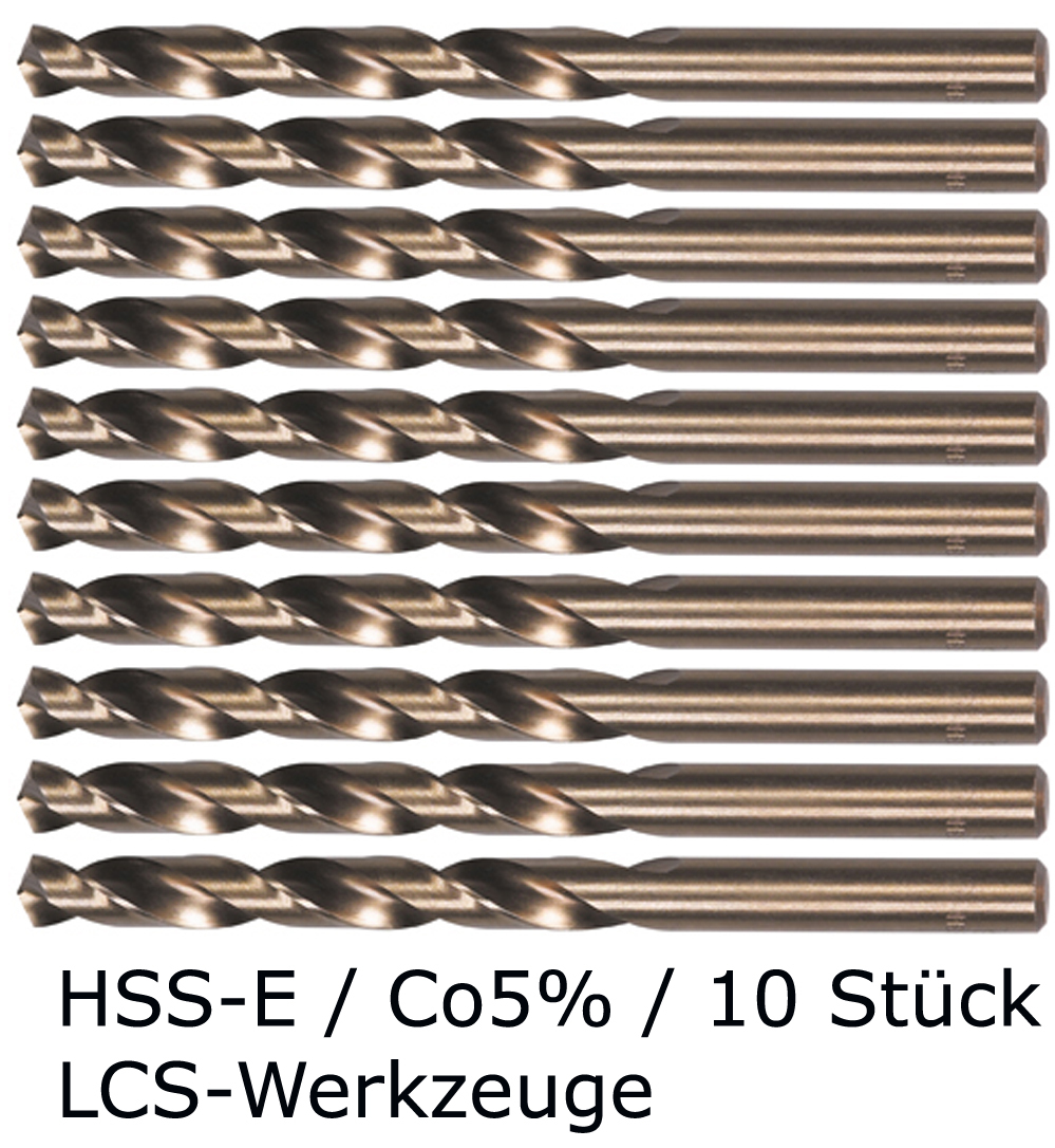 HSS Spiralbohrer 6,4 Mm – Für Stahl, Aluminium, Holz & Kunststoff, Länge 101 Mm, 1 Stück