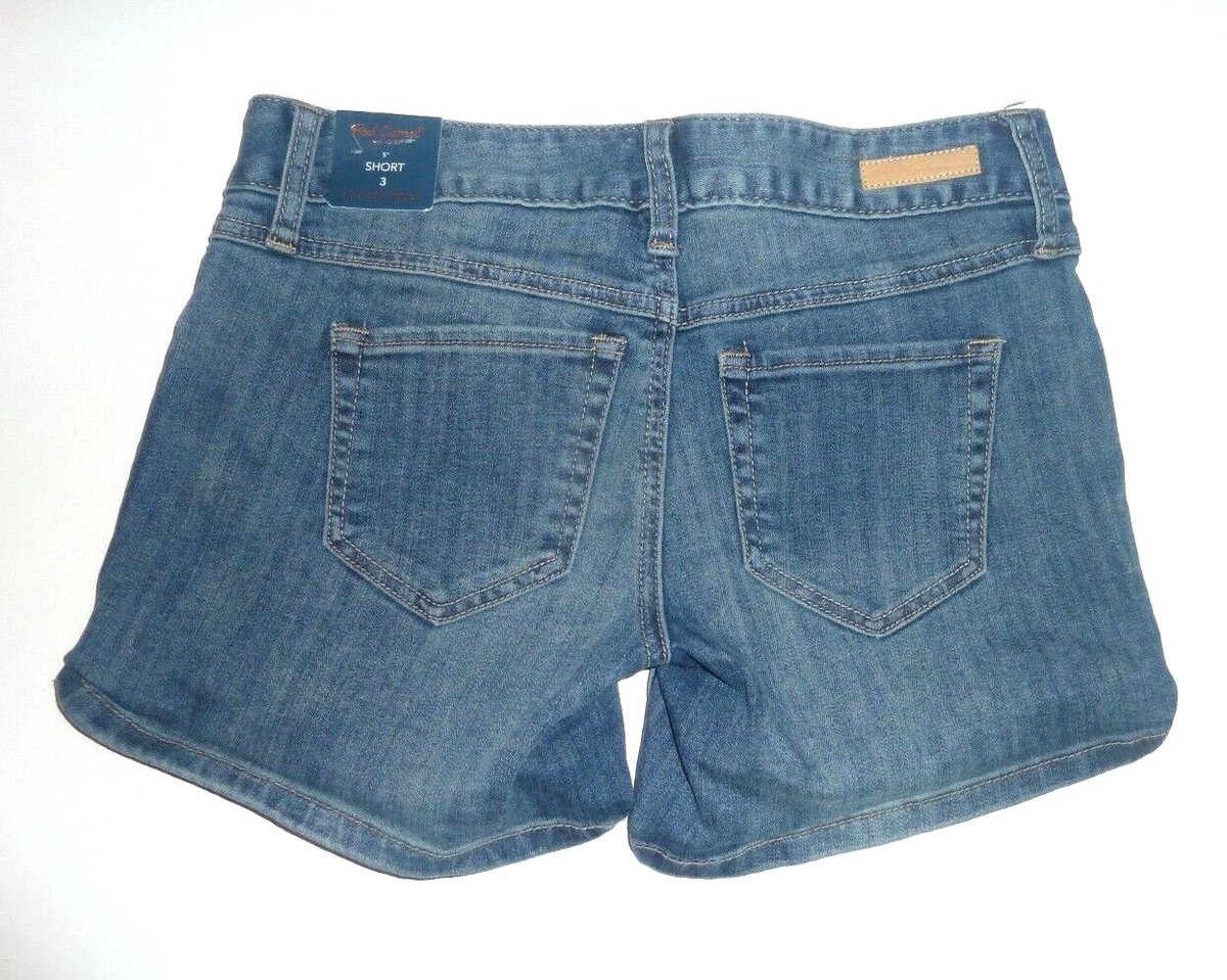 Red Camel Women's Shorts Denim Lola Heritage Aztec Design Stretch