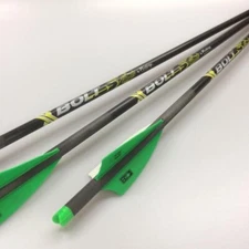 Victory Archery XBolt 20 Inch Lighted Half Moon Nock Fletched Crossbow Bolt with