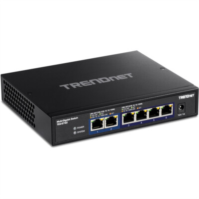 TRENDnet TEG-S762 6-Port 10G Switch, schwarz