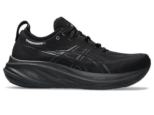 ASICS Mens GEL-NIMBUS 26 Black Running Training Shoes