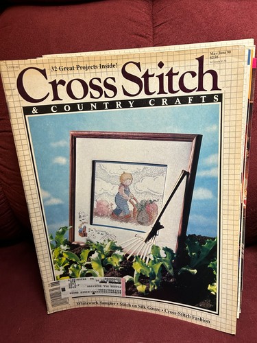 $3.00+ 1990's Vintage Cross Stitch & and Country Craft Magazine -You Pick- - Picture 23 of 69