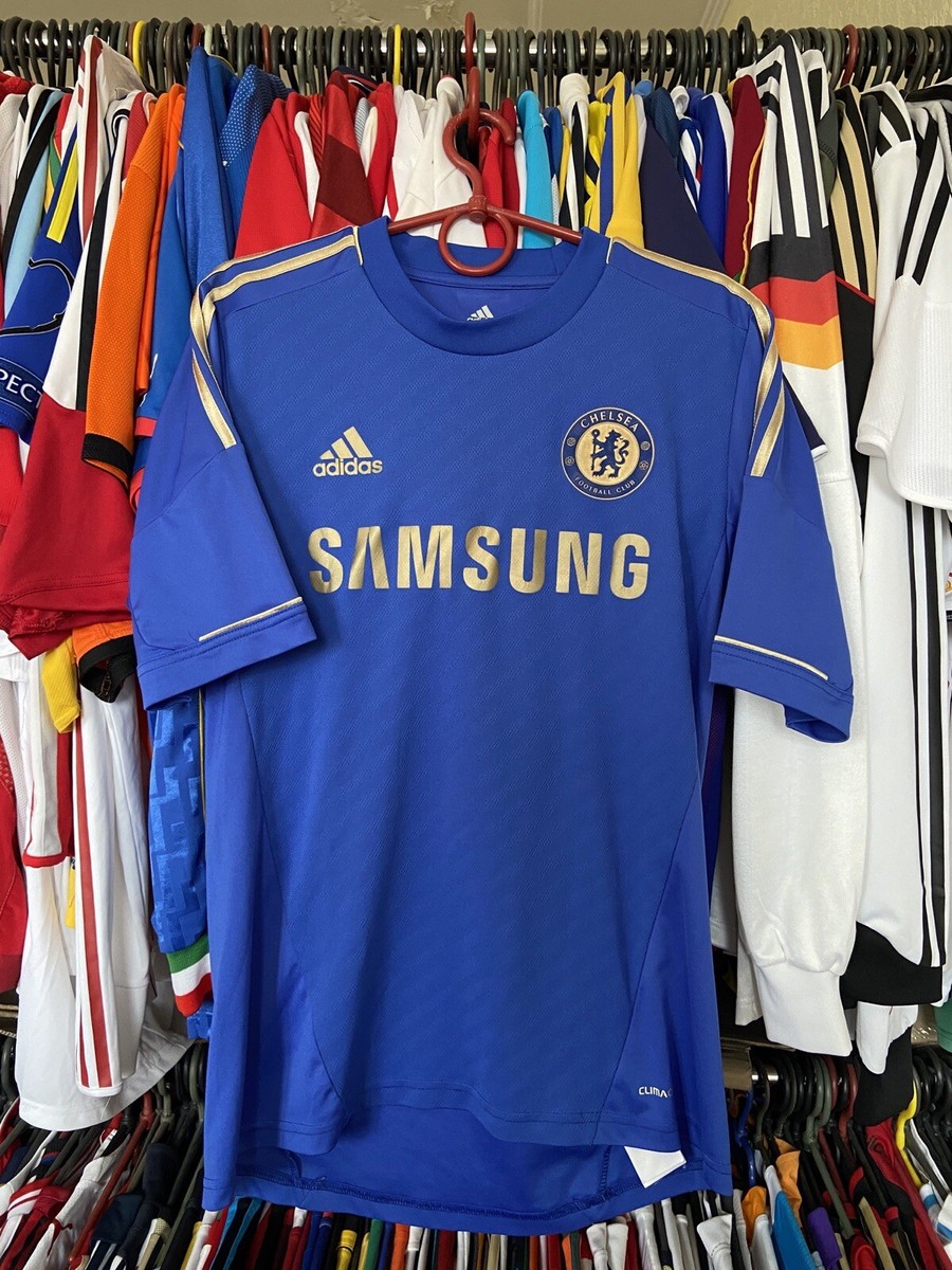 CHELSEA 2012 2013 HOME FOOTBALL SOCCER JERSEY ADIDAS X23745 sz M