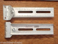 BOAT TRAILER BRACKETS BUNK BOLSTER 55330 PAIR 2 PAC 10" TRAILER BUNK PARTS EBAY