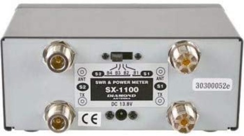 Daiichi Denden Kogyo Diamond Passing Type SWR / Power Meter 1.8~1300MHz 2 Sensor - Zdjęcie 2 z 2