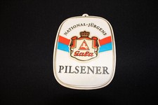 Zapfhahnschild NATIONAL-J&Uuml;RGENS PILSENER Gala Braunschweig    682