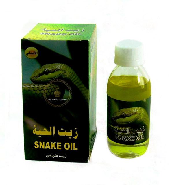 Snake Oil Natural Hair Treatment No Chemicals 125ml Good Packing Small