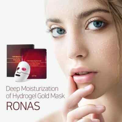 Gold Salmon Egg Hydrogel Mask 10ea Premium Esthetic