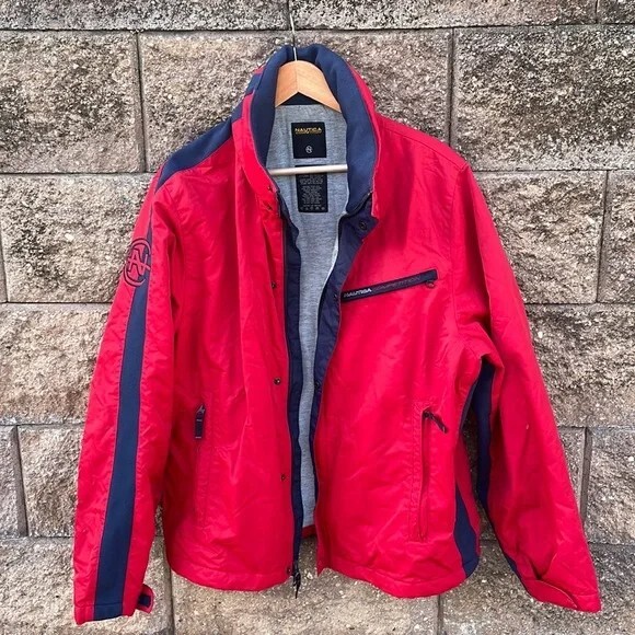 VINTAGE RARE 1990s Nautica Competition Retro Jacket - Size Men's Large
