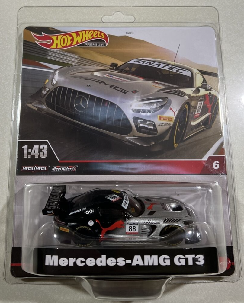 NEW 2024 HOTWHEELS MERCEDES BENZ AMG GT3 1/43 | eBay