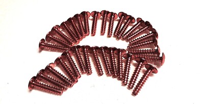 LOT VISSERIES ALUMINIUM ANODISÉES VIOLET  '' 33pc ''  POUR MOTOS SCOOTERS.....