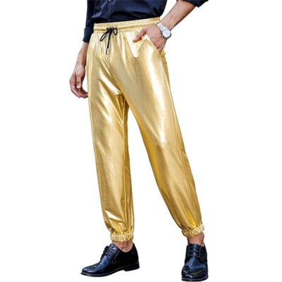 Men's performance stage drawstring pants
