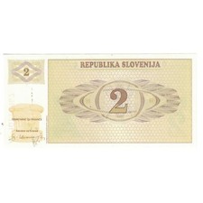 #240530 Geldschein, Slowenien, 2 (Tolarjev), KM:2a, UNZ