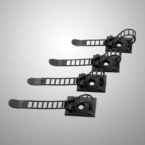 100 Pcs Wire Cable Tie Fixing Clip Adjustable Clips Cord Organizer - 第 10/12 張圖片