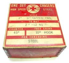 Geometric 2"-12  2" D Chaser Set 