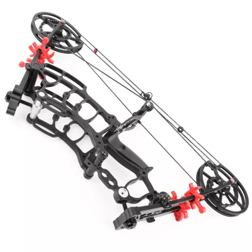 Compound Bow 40-65lbs Archery Steel Ball Arrows Dual-use Hunting Fishing - Imagen 8 de 11