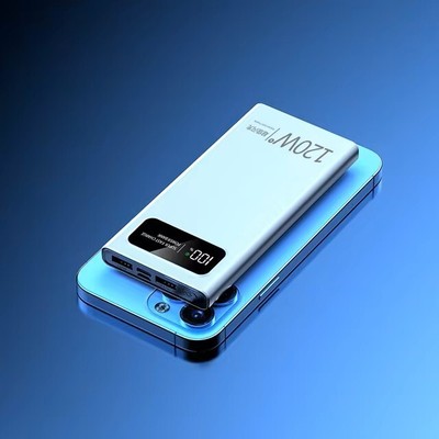 200000mah Power Bank - Large Capacity Power Bank 120 W