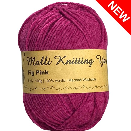 100g Malli Knitting Yarn 8ply Super Soft Acrylic Crochet Craft Wool Balls 8 Ply - Picture 24 of 248