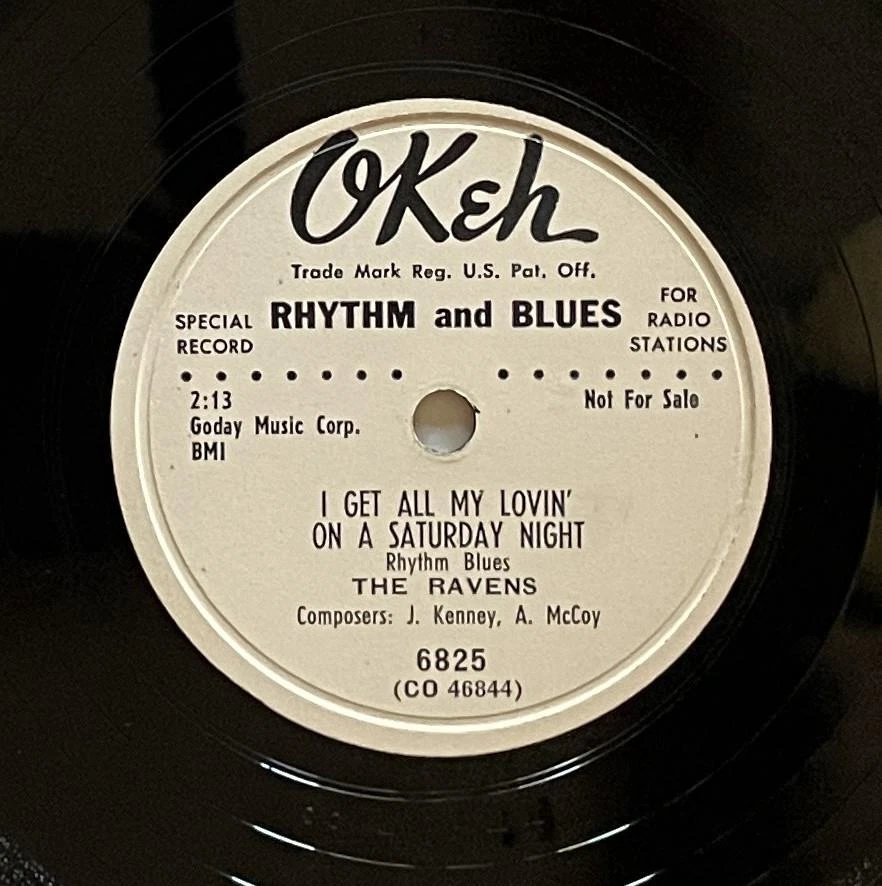 The Ravens The Whiffenpoof Song / Saturday Night 78 rpm Okeh 6825 S1: E+ S2: E- - Image 4 of 4