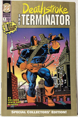 Deathstroke The Terminator # 1 2nd Print DC Comic Special